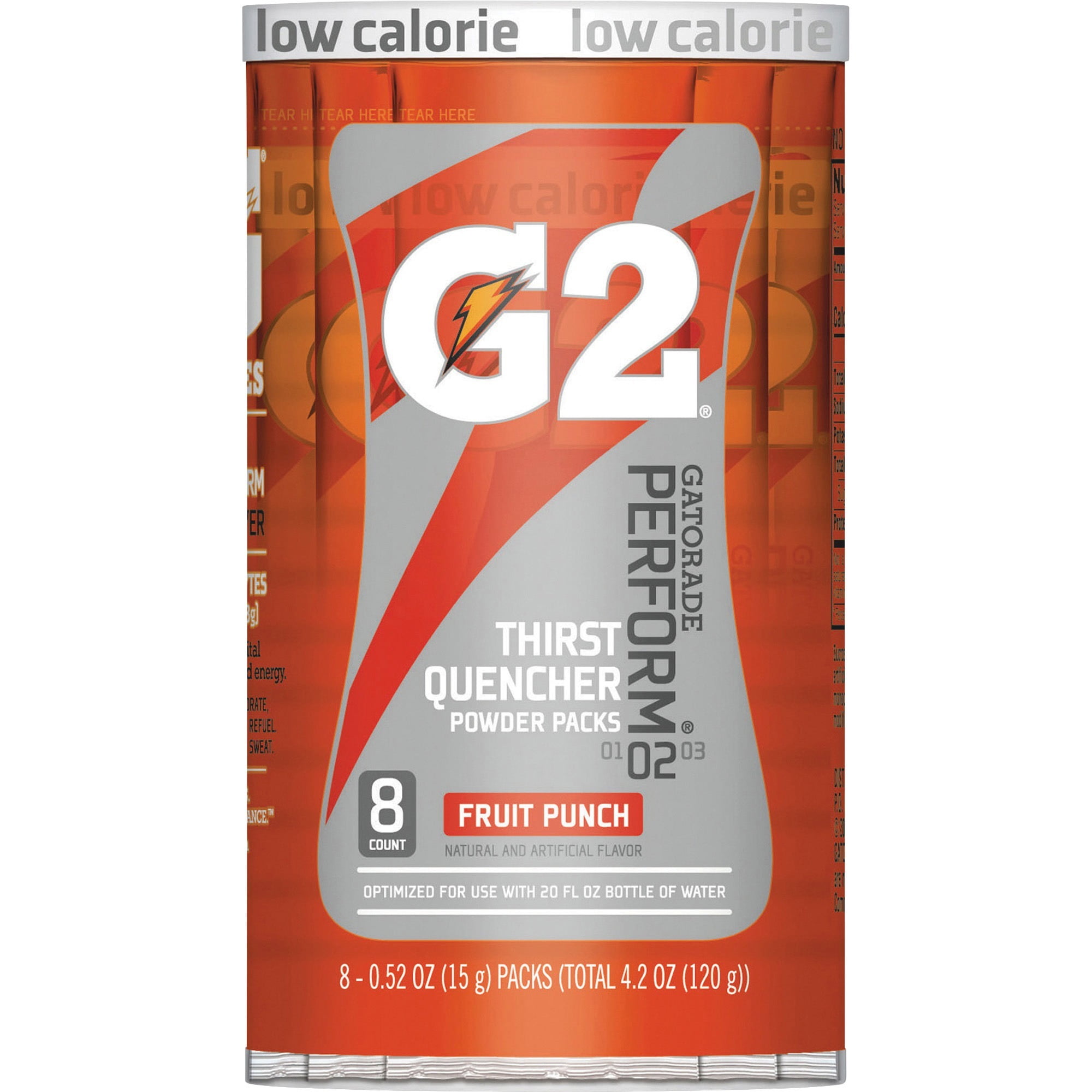 Gatorade Quaker Foods G2 Single Serve Powder, 8 / Pack (Quantity