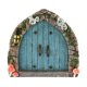 thumbnail image 2 of Puerta de hadas de duende puertas de árboles de jardín en miniatura arte de patio en miniatura esculturas de madera Hugtrwg  Para estrenar, 2 of 7