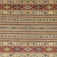 thumbnail image 1 of Ahgly Company Indoor Square Abstract Chestnut Brown Abstract Area Rugs, 5' Square, 1 of 6