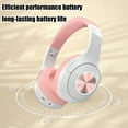 thumbnail image 7 of InsCrazy Bluetooth Headphones, Gaming Headphones Head Mounted Foldable Soft Headband Low Latency High Battery 5.4 Sports Gaming Gaming Headset, 7 of 7
