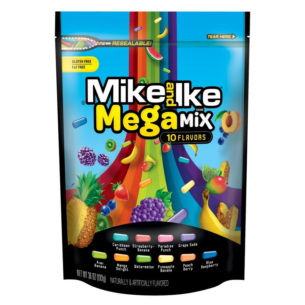 Product of Mike and Ike Mega Mix, 54 oz.