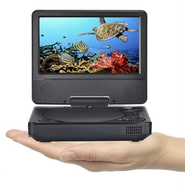 Mini 9.5Inch Portable DVD Player With 7Inc Screen DVD Player CD HD Learning ,Portable