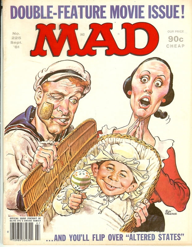 MAD Magazine #225 Sept 1981