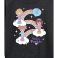 thumbnail image 3 of Polly Pocket - Polly Pocket Rainbows - Women's French Terry Long Sleeve Shirt, 3 of 5