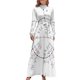 thumbnail image 2 of Vestido largo Unit Circle tendencia en ropa de mujer 2024 Vestido largo de verano para mujer, 2 of 5