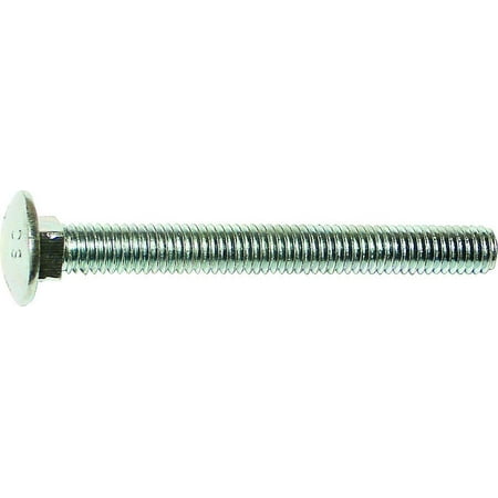 

Midwest Fastener 01108 Carriage Bolts 3/8 Inch 16 TPI By 6 Inch Zinc Plated Steel 50 Pack Each