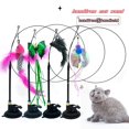 thumbnail image 2 of Varita de juguete para gato, pluma esponjosa con campana, palo succionador, juguetes interactivos para gatos, gatito, caza, ejercicio, producto para mascotas, 2 of 4