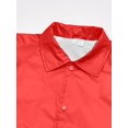 thumbnail image 2 of Augusta Sportswear Mens Nylon Coachs Jacket/Lined, 3XL, Red, 2 of 4