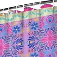 thumbnail image 3 of Bohemian Pioneer Flower Patchwork Shower Curtain 72"x84" ,Bathroom Decorative Shower Curtains Set with 12 Hooks,Modern Waterproof Washable Shower Curtain, 3 of 6