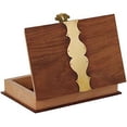 thumbnail image 3 of Store Indya Handmade Wooden Keepsake Jwellery Organizer Box (Brass Design) Mother's Day Gift, 3 of 5