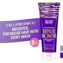 Not Your Mother's Blonde Moment Purple Bonding Shampoo for Light and Silver Hair Tones, 8 fl oz