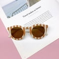 thumbnail image 1 of Kids Cute Checker Panel Color Sunglasses Uv Protection Glasses Trendy Sun Glasses, 1 of 7