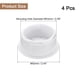 thumbnail image 2 of 4 Pack Grommet para Escritorio, Tapa de Agujero de Cable de 2.09 Pulgadas 53mm, Blanca, 2 of 6