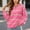 Pink, variant on Fall Sweaters for Women Striped Half Zip Long Sleeve Collared Pullover Color Block Striped Casual Loose Fit Knit Top for Daily Wear