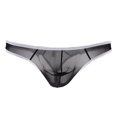 thumbnail image 2 of Ropa interior de poliéster a rayas para hombre, pantalones cortos, calzoncillos para hombre, calzoncillos, 68-88 cm, , rojo, negro SG, 2 of 8