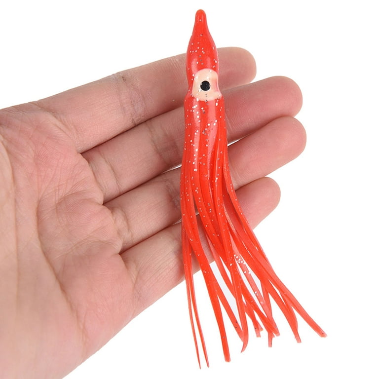 soft plastic octopus squid skirts fishing lures, soft plastic