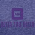 thumbnail image 3 of CafePress - Delta Tau Delta Purple Stacked Signature T Shirt - Womens Tri-blend T-Shirt, 3 of 4
