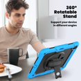 thumbnail image 5 of Junayo for iPad Air 13 inch Case 2024 M2 Heavy Duty Shockproof Protective Case with Screen Protector Stand and Hand Strap Shoulder Strap, 5 of 8