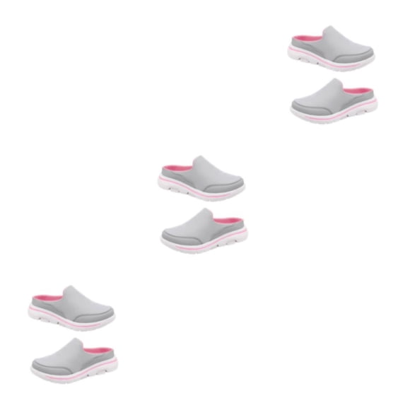 Sonducket 1 par de toboganes de cubierta de malla de estilo informal portátil para mujer, zapatillas transpirables de fiesta para niñas, Type1 NO1