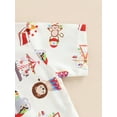thumbnail image 6 of BemeyourBBs Toddler Baby Boys Farm Circus Gentleman Outfits Infant Baby Boys Summer Clothes Cute Cartoon Animal Print Short Sleeve Button Down Shirts with Bowtie Pockets Shorts Set, 6 of 8