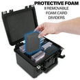 thumbnail image 6 of CASEMATIX Hard Plastic Graded Card Case for 40 BGS PSA Graded Cards, Waterproof, 6 of 7