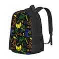thumbnail image 2 of Vsdgher Game Play Print Backpack for Women Men School Bookbag with Laptop Compartment for College Work Travel, Simple Fashion Casual Daypack, Fit 15" Laptop, 2 of 8