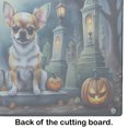 thumbnail image 5 of Chihuahua Spooky Halloween Glass Cutting Board Large 12 in x 15 in, 5 of 5