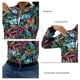thumbnail image 4 of Chaquetas Con Cremallera De Manga Larga Hojas Estampadas Mujeres Abrigo Outwear Para Otoño E Invierno Colorido S, 4 of 5