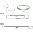thumbnail image 3 of Pet Collar Rhinestone Bone Elastic Dog Collar Pet Necklace Collar for Dogs Cats, 3 of 9