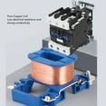 thumbnail image 3 of Contactor De CA, Carcasa De Plástico Para PC Contactor Eléctrico Trifásico De 36 V Contactos De aleación De Plata Buena Conductividad Para Aplicaciones De Energía, 3 of 7