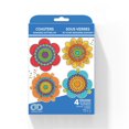 thumbnail image 2 of DIAMOND DOTZ® Floral Coasters Special Edition Diamond Painting Kit, 2 of 7