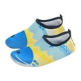 thumbnail image 2 of Entyinea Kids Barefoot Water Shoes Beach Aqua Socks Quick Dry Outdoor Sport Swim for Boys Girls Yellow for 12.5, 2 of 4