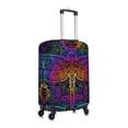 thumbnail image 3 of Daiia Indian Mandalas Dragonfly Luggage Cover, Thickened Washable Travel Luggage Covers, Elastic Unique Baggage Covers for 18-20 inch Luggage-Large, 3 of 9