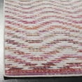 thumbnail image 3 of SAFAVIEH Montage Wendell Chevron Indoor/Outdoor Area Rug, Rust/Multi, 4' x 6', 3 of 6