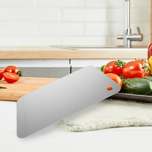 unbranded Tabla Metálica Para Cortar De Acero Inoxidable Para Preparación De En Cocina