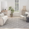 thumbnail image 4 of Nourison Easy Care 9' x 12' Silver Grey Indoor/Outdoor Rug, 4 of 11