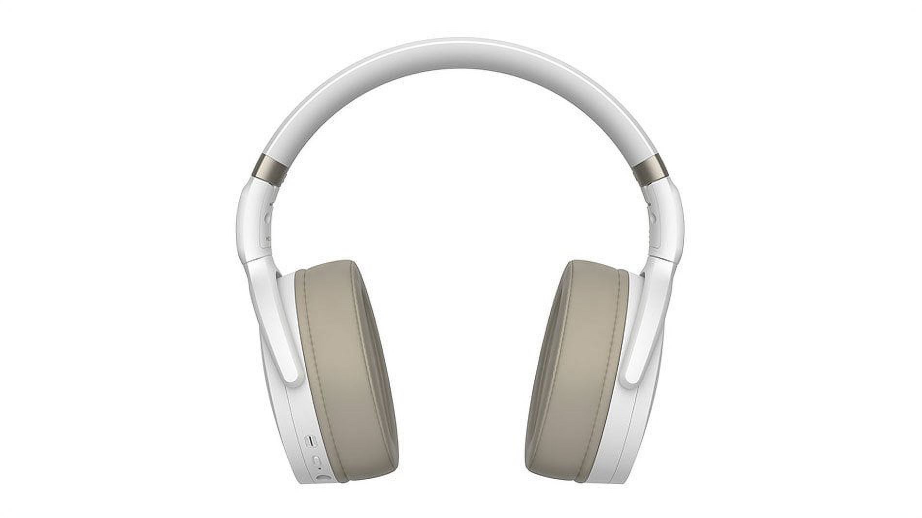 SENNHEISER HD 450BT Bluetooth 5.0 Wireless Headphone with Active Noise Cancellation - 30-Hour Battery Life, USB-C Fast Charging, Virtual Assistant Button, Foldable - White - image 2 of 6
