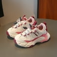thumbnail image 2 of Zanarzt Basketball Sneakers for Girls Boys Girls Sneakers Kids Shoes Unisex Lightweight Breathable Athletic Running Tennis Fitness Shoes for Toddler/Little Kid Pink,US 8.5, 2 of 8