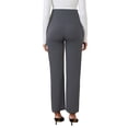 thumbnail image 3 of INSPIRE CHIC Women's Mother's Day Wide Leg Maternity Pants Over the Belly Elastic Stretch Pregnancy Trousers with Pockets Deep Grey Small, 3 of 6