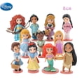 thumbnail image 1 of 11 piezas/lote Disney Pvc Blancanieves figuras de acción lindas dibujos animados mini princesa sirena juguetes modelos niñas regalos, 1 of 5