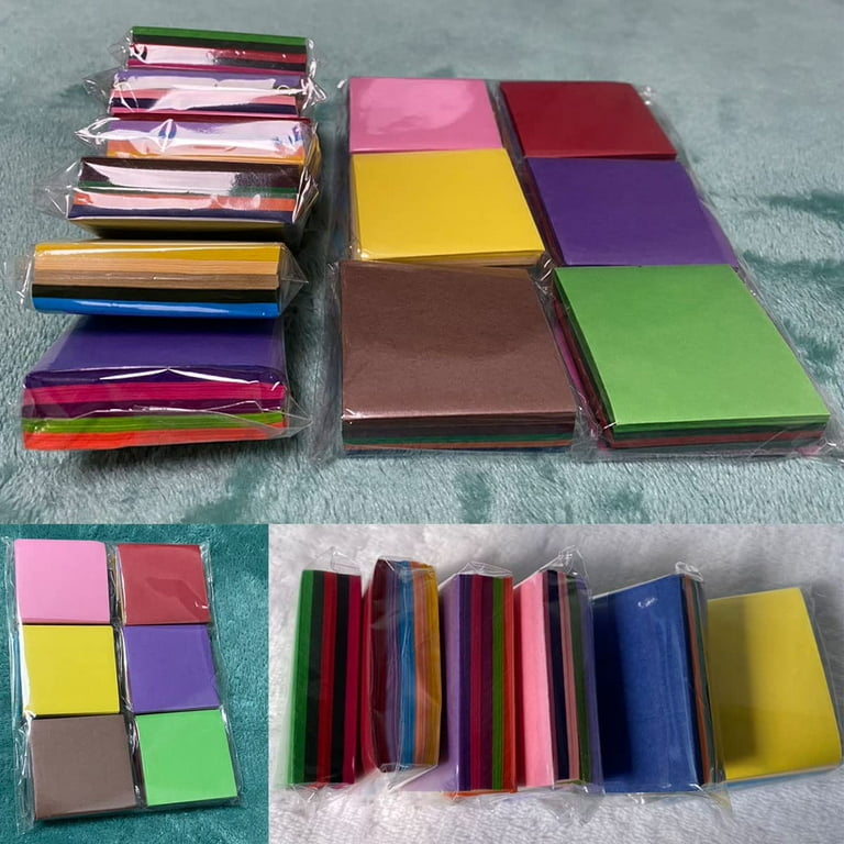 Outuxed 4800pcs 1inch Tissue Paper Squares, 30 Assorted Colors