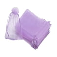 thumbnail image 2 of 100 piezas Bolsas de protección de frutas organa para vegetales de árboles frutas Púrpura, 2 of 8