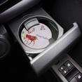 thumbnail image 3 of POGLIP Merry Christmas Theme Set of 2 Car Coaster for Drinks, Absorbent Ceramic Stone Coasters Cup Mat with Cork Base for Home Kitchen Room Coffee Table Bar Decor, 3 of 5