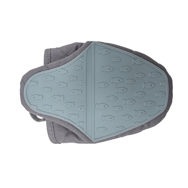 2 guantes de silicona anti-escaldaduras para horno, agarraderas para ollas, guantes de silicona para cocina, bandeja, plato, cuenco, soporte para hornear, aislamiento, pinza para la mano