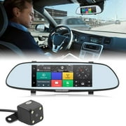 Car Dvr Dash Camdash Cameras For Cars And Back Up 7 Inch Car Rearview Mirror Camera Digita1 Video Recorder Rear View Monitor