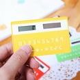 thumbnail image 3 of Student Calculator Creative High Accuracy Solar Powered 8-Digit Display Mini Calculator School Supplies, 3 of 8