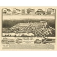 thumbnail image 2 of Elliot 18x15 Gold Ornate Wood Framed with Double Matting Museum Art Print Titled - Snohomish Washington - Elliot 1890, 2 of 4