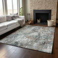thumbnail image 6 of Addison Rugs Mayfield Washable Transitional Modern Taupe Rectangle Rug, 8' x 10', 6 of 6
