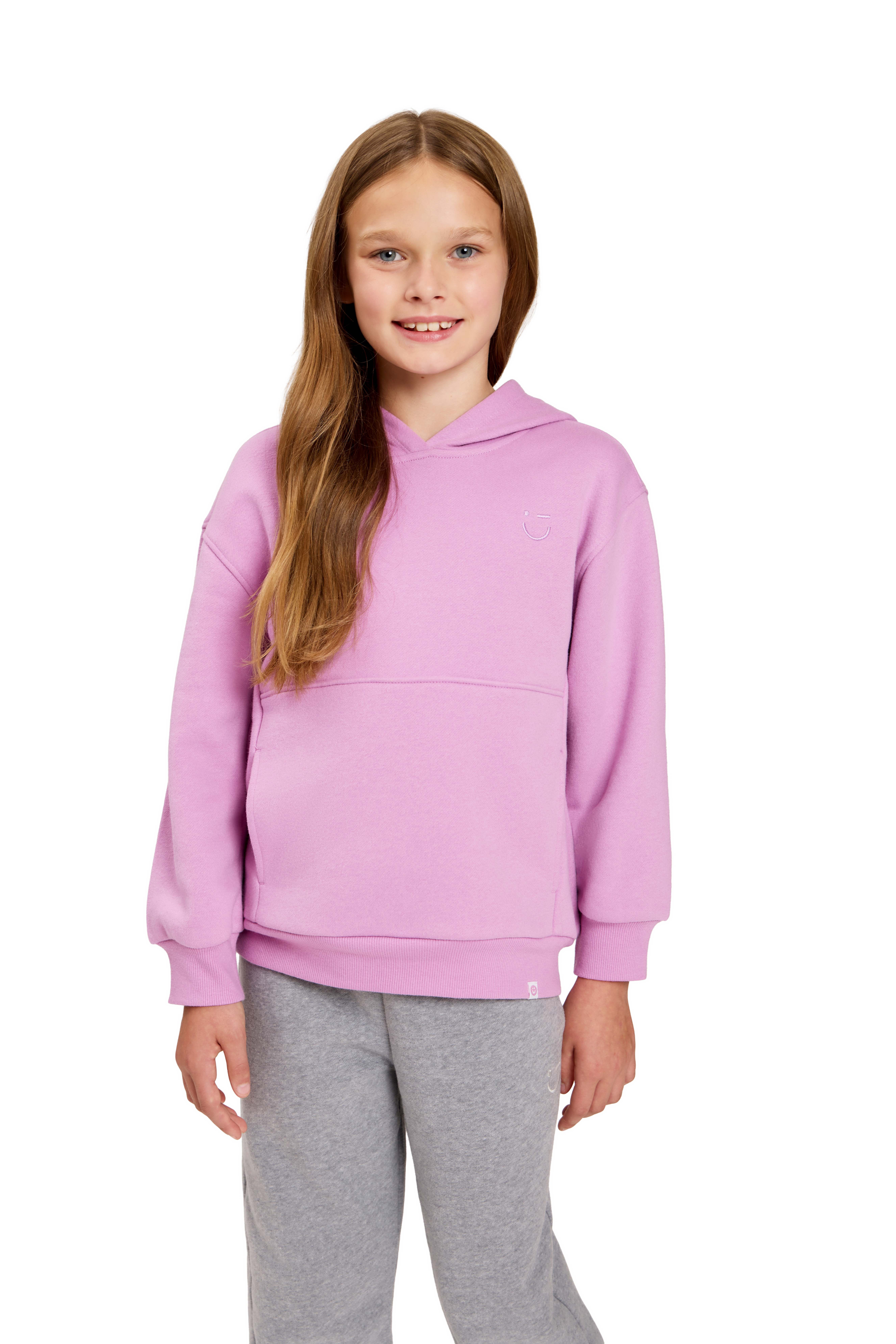 Color Mix by Garanimals Kids Fleece Hoodie, Sizes 6–16