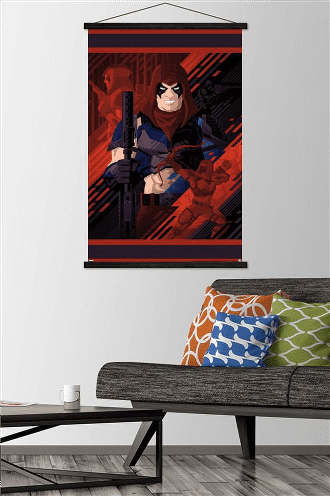 G.I. Joe - Zartan Wall Poster with Wooden Magnetic Frame, 22.375" x 34"